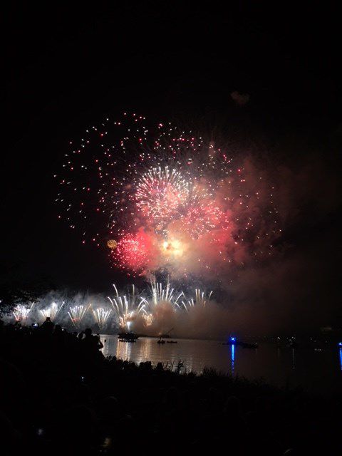 Fireworks -- Boston Charles River 2018